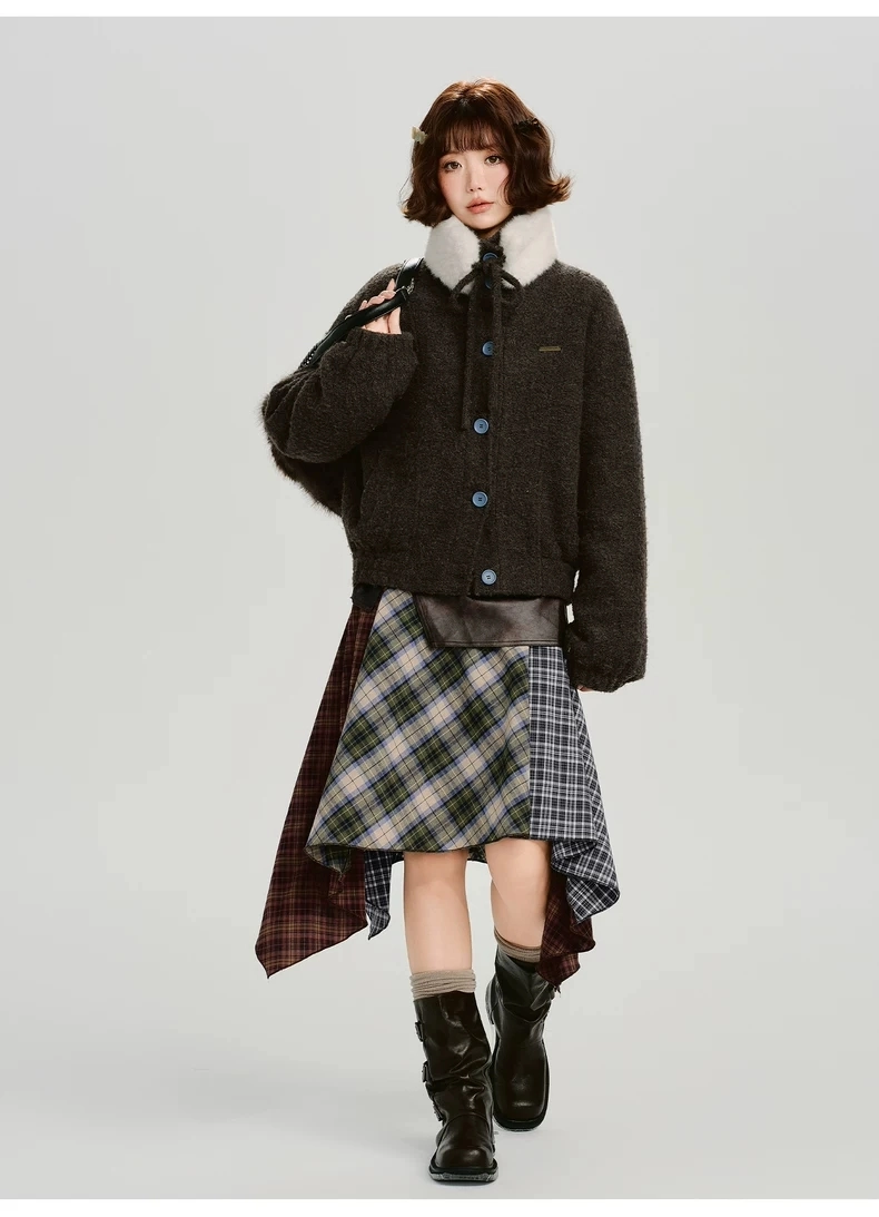 Пальто на пуговицах детальное фото 15