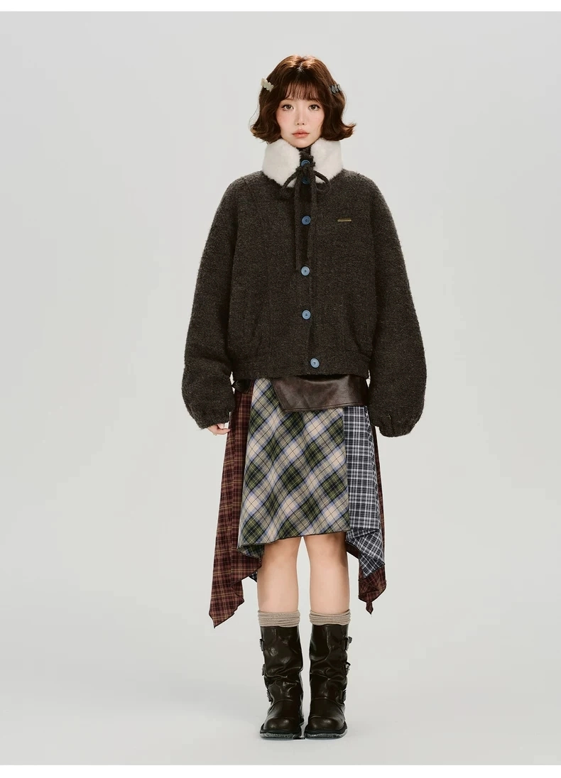 Пальто на пуговицах детальное фото 19