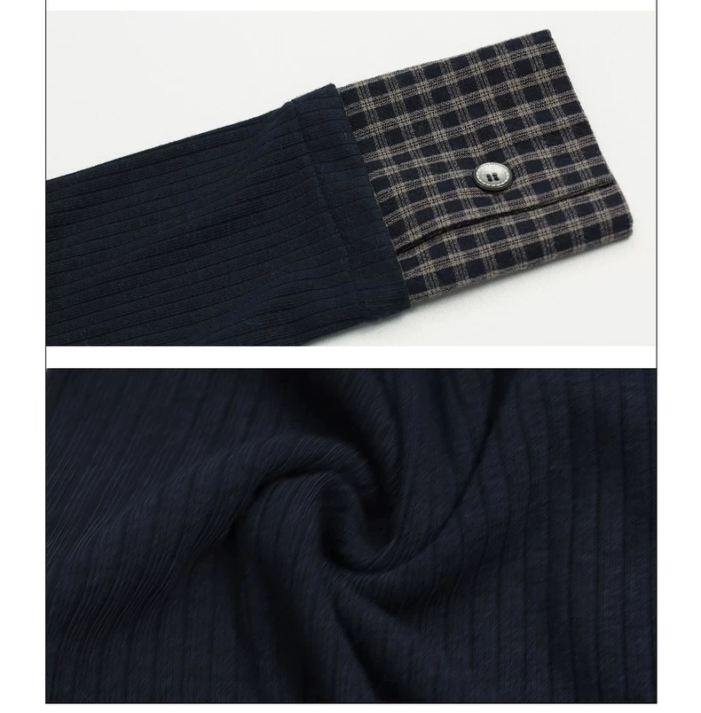 Двухслойный лонгслив-обманка детальное фото 4