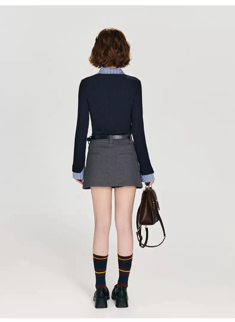 Двухслойная блузка-обманка детальное фото 10