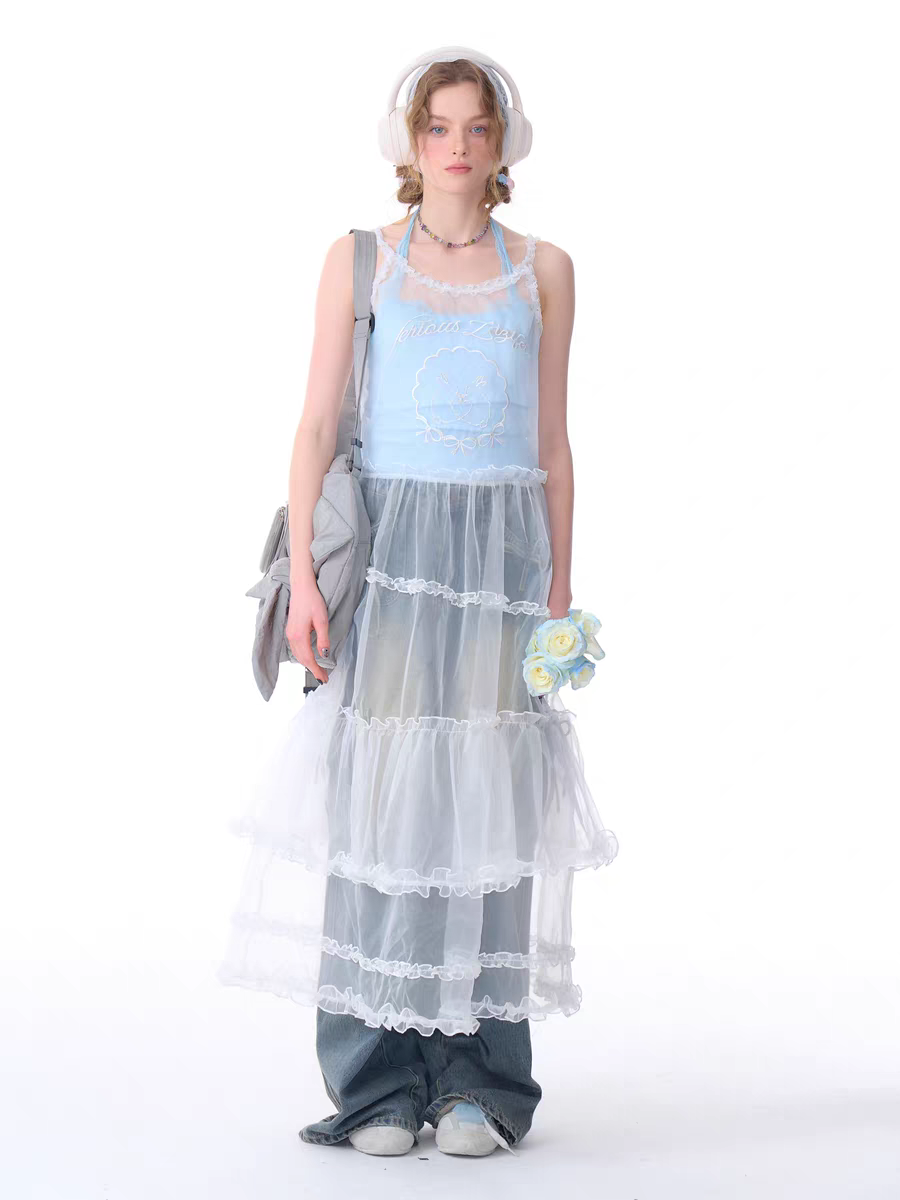 Джинсы карго с бантом и высокой талией детальное фото 12